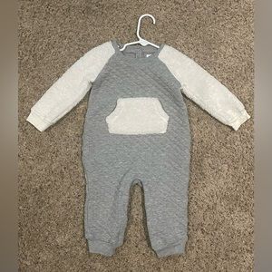 Baby GAP | Quilted Sherpa Coverall | 12-18 month